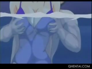 Hentai femme fatale in grande tette prende vagina scopata cagnetto da il
