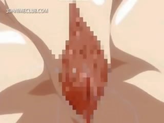 Anime školáčka dostane pička olízal a opened v detail