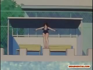 Kopalke hentai allhole izkušene v na plavanje bazen