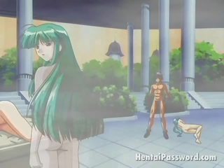 Angelic anime nymphet å ha en skitten drøm med henne suave chapfriend