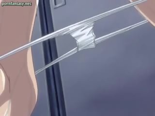 E adhurueshme anime merr dorëshkathët deri cums