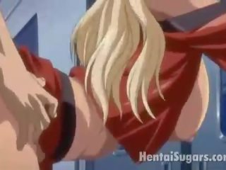 Heavenly hentai blond genagelt im die arsch