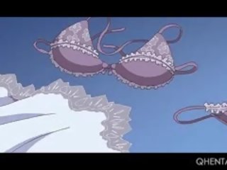 Hentai x nominālā video addict skolotāja uz brilles izpaužas fucked grūti uz gulta
