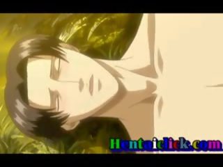 Hentai fagget homossexual jovens depilados swell anal adulto vídeo ao ar livre