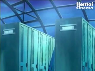 Üksildane manga hottie saab perses sisse a locker tuba