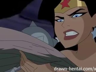 Justice league hentai - dva holky pro batman člen