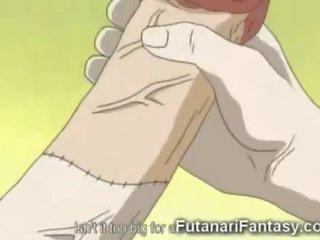 Hentai futanari 2 fötter balle