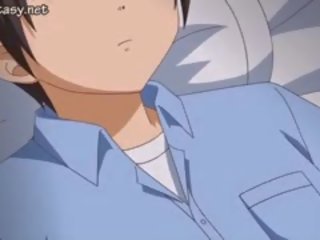 Uly emjekli anime with äýnek licking hard prick