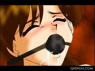 エロアニメ ボンデージ lassie 性的に 拷問 と ダブル ファック ハード