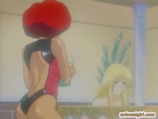 Princezna hentai sání transsexuál anime