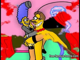 Simpsons নোংরা চলচ্চিত্র প্যারোডী