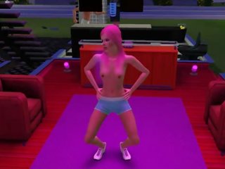 Sims 3 τόπλες χορός