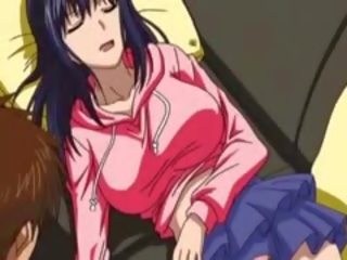 Herlig anime lover viser undies opp henne liten skjørt