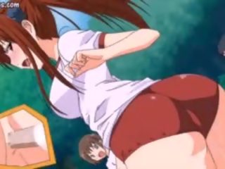 Anime wird masturbierte im klasse