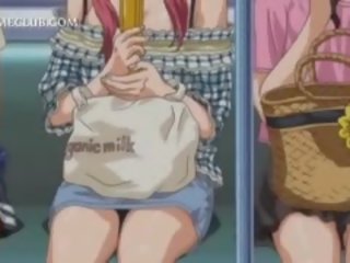 Bonded anime xxx video manika makakakuha ng sexually inabuso sa subway