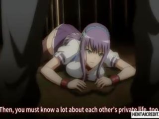 Kejiret and tied up hentai darling gets fondled