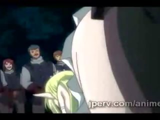 Ķekars no oversexed guards mārciņa stupendous anime blondīne ārā uz banda aizcirsties