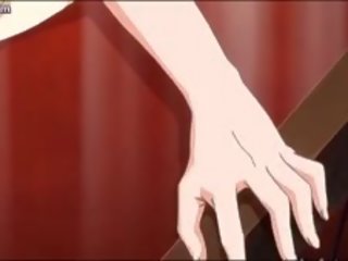 Rödhårig animen transa skruvning