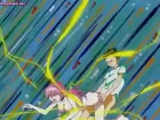 Hentai With Pink Hair Having sex film