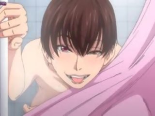 Πονηρό hentai πόρνη λαμβάνει καβλί στο ο μπάνιο
