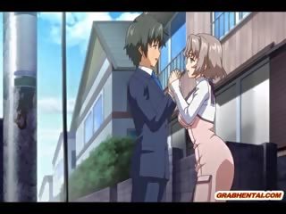 Vollbusig anime gemischt tittyfucking und schlucken wichse