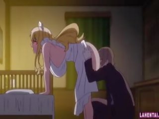 Blondinke hentai služkinja dobi polizala in zajebal od zadaj