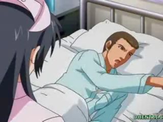 Bigtits hentai νοσοκόμα δάκτυλο και groupfucking με αυτήν patients