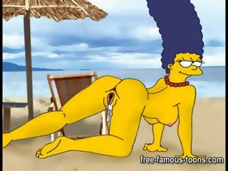 Simpsons xxx klips parodia