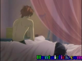 Uniforme anime homossexual stripling tendo super amor e adulto vídeo