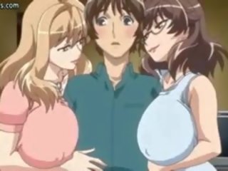 Desirable anime perempuan mendapat faraj dibentangkan