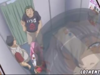 Pimp onderwijst anime schoolmeisjes naar zijn sletten 2