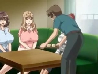 Menawan anime perempuan mendapat faraj dibentangkan